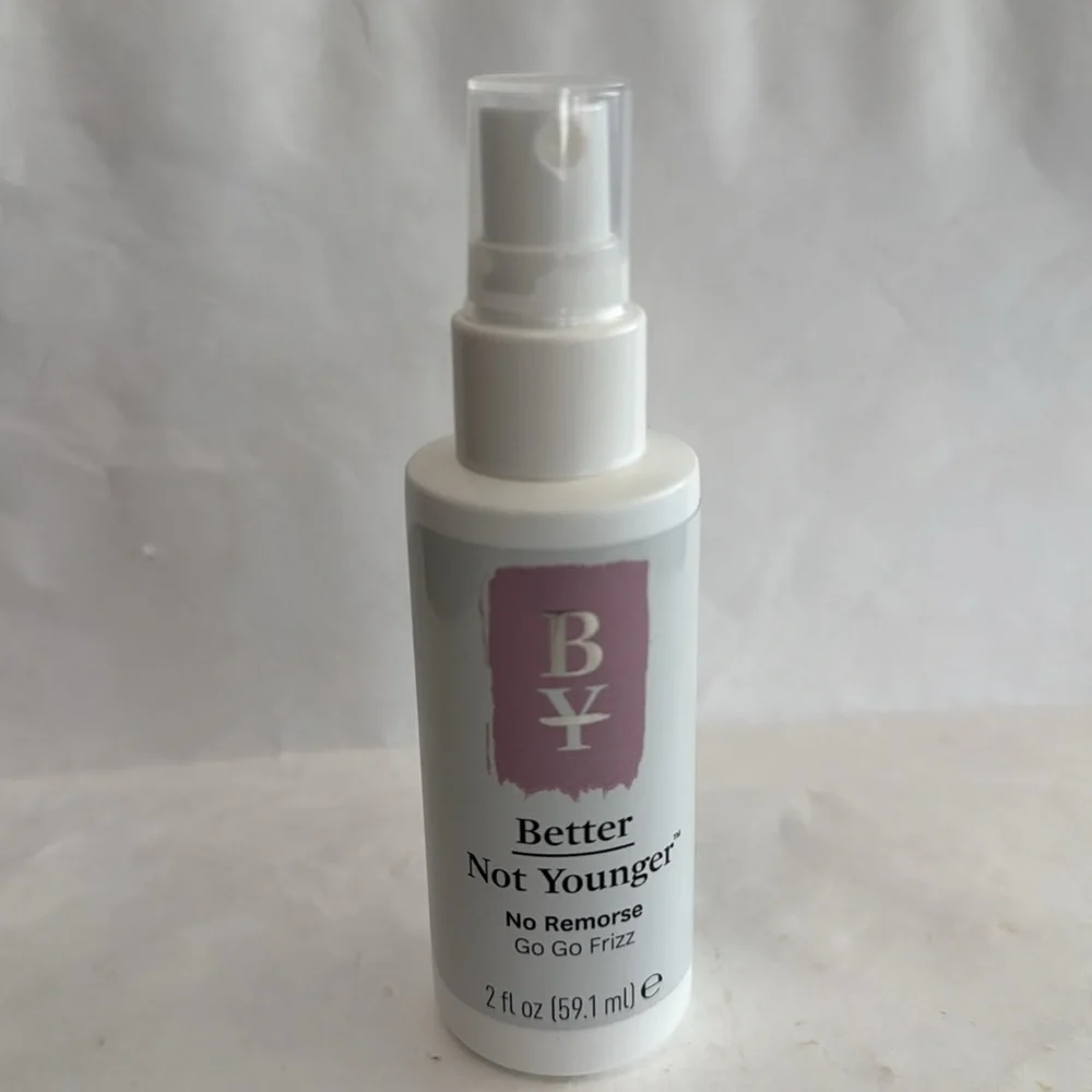 BETTER NOT YOUNGER No Remorse Heat Protection & Taming Spray 2oz NIP